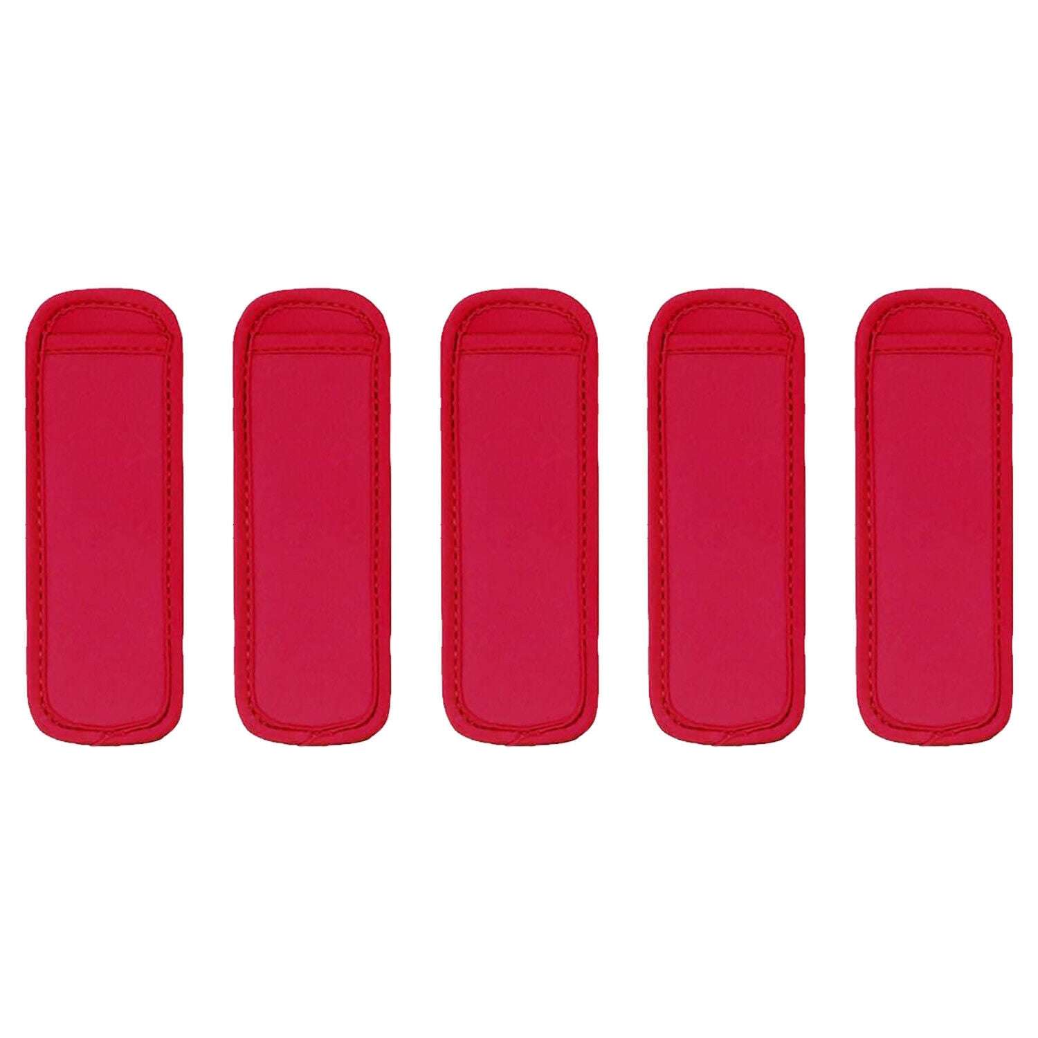 5PCS Colorful Ice Sleeves Freezer Reusable Summer Icy Block Lolly Cream Holder