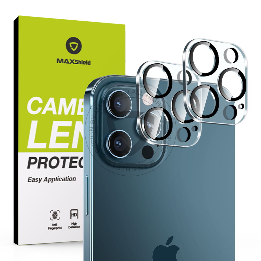 For iPhone 12 Mini MAXSHIELD Camera Lens Tempered Glass Screen Protector 1PCS