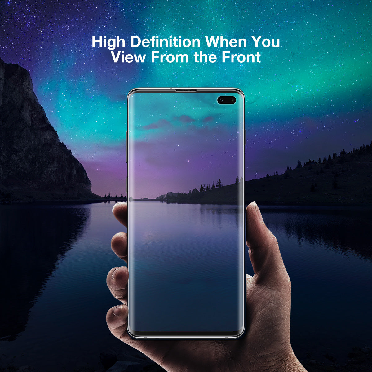 Anti Spy Privacy Film CaseFriendly Screen Protector For Galaxy S10 Plus