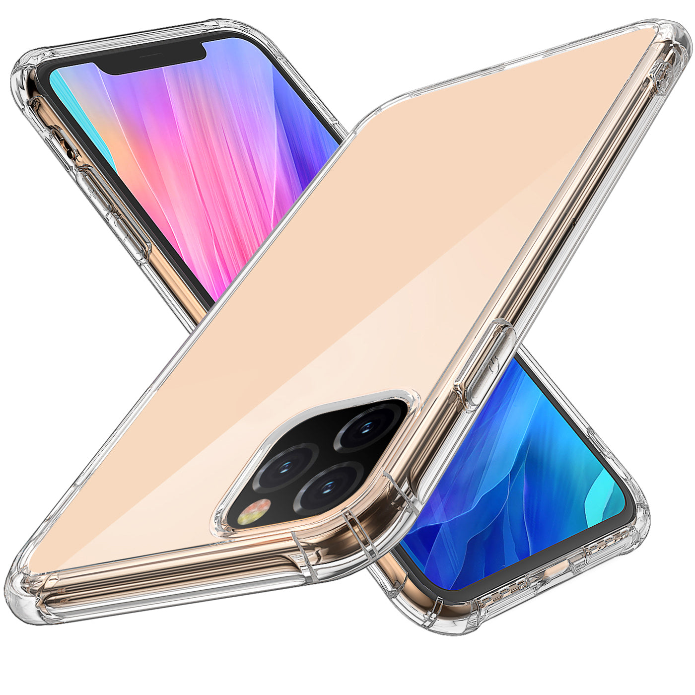 iPhone XI 11 Pro  Case Clear Heavy Duty 2019 Shockproof TPU Bumper Cover