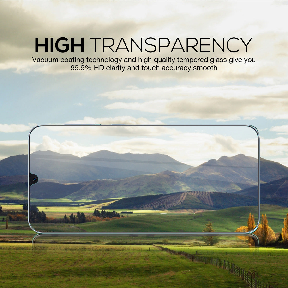 Samsung Galaxy A50 Tempered Glass Screen Protector