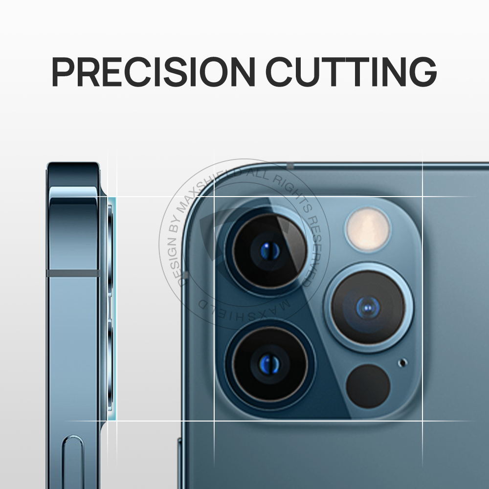 For iPhone 12 Pro  MAXSHIELD Camera Lens Tempered Glass Screen Protector 1PCS