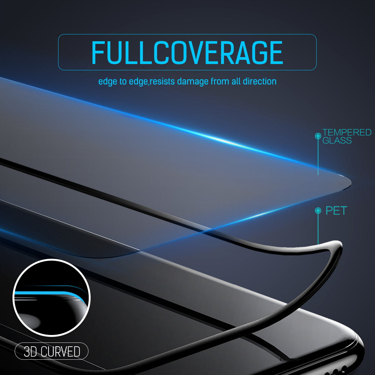 MAXSHIELD MATTE TEMPERED GLASS SCREEN PROTECTOR FOR APPLE iPhone X