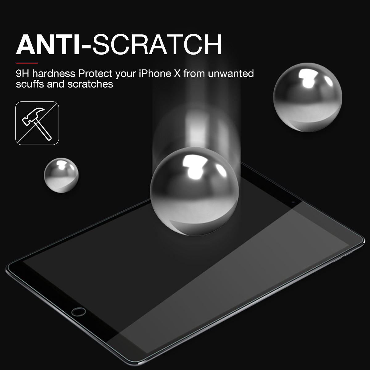 2 X Tempered Glass Screen Protector For Apple iPad Mini 4