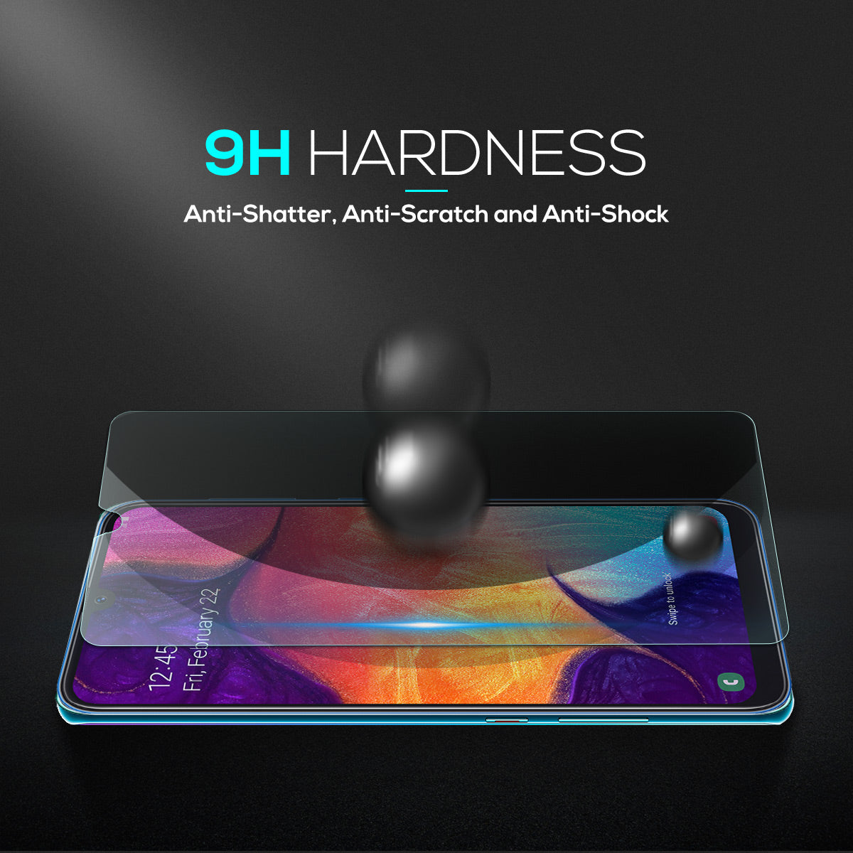 Samsung Galaxy A50 Tempered Glass Screen Protector