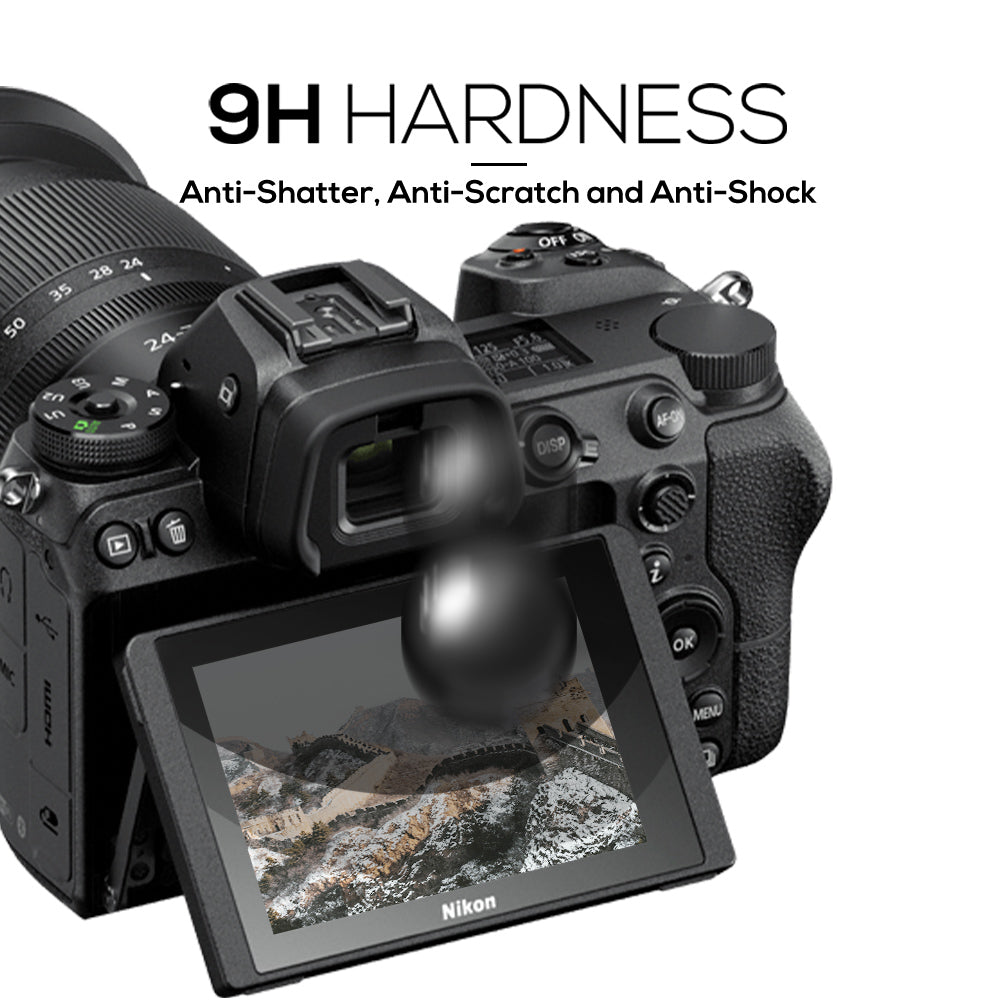 Tempered Glass LCD Screen Protector Gard For Nikon Z6 Z7 Z50 DLPR Camera