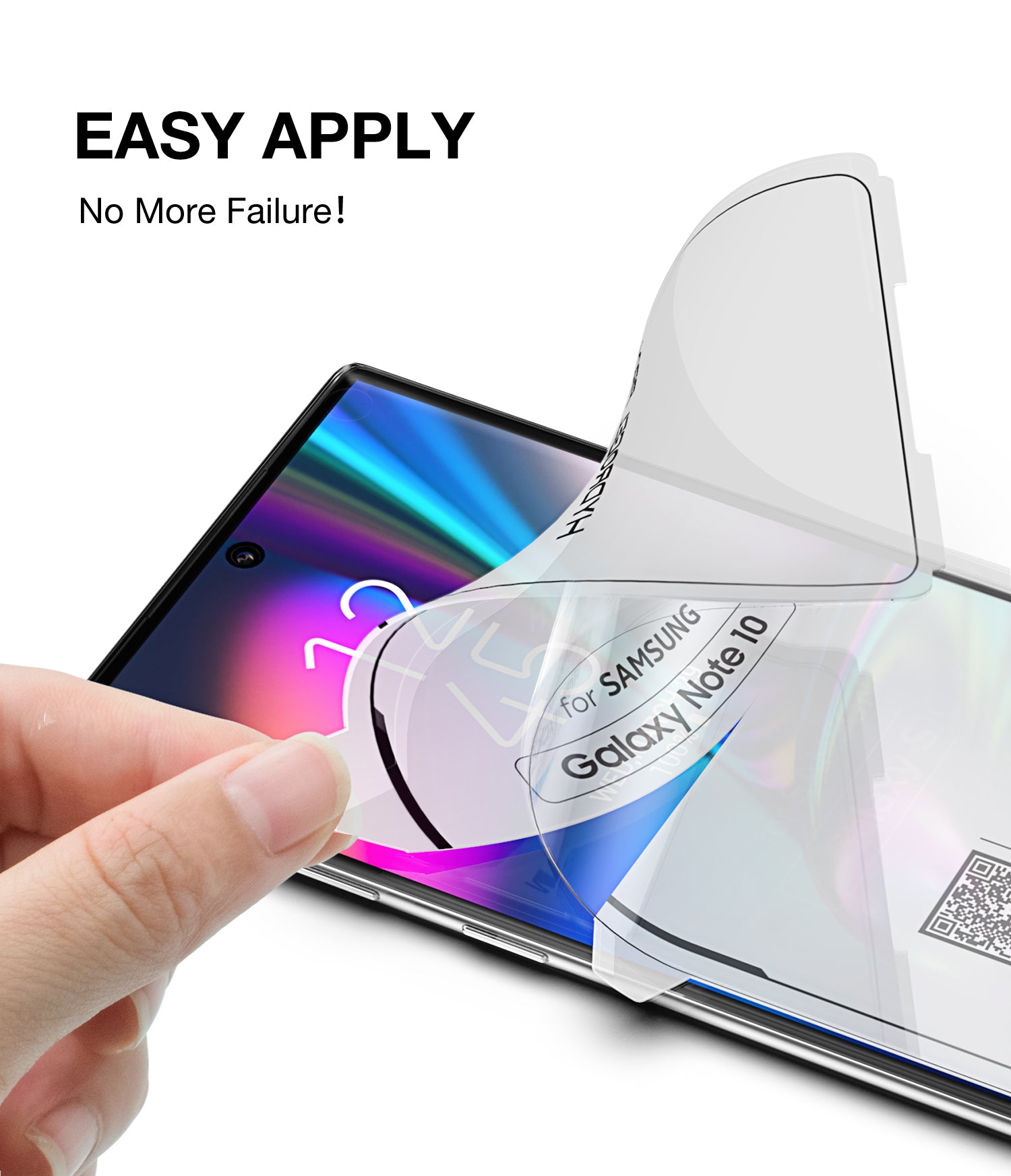GALAXY NOTE 10 Plus MAXSHIELD HYDROGEL AQUA FLEXIBLE Crystal Film Screen Protector