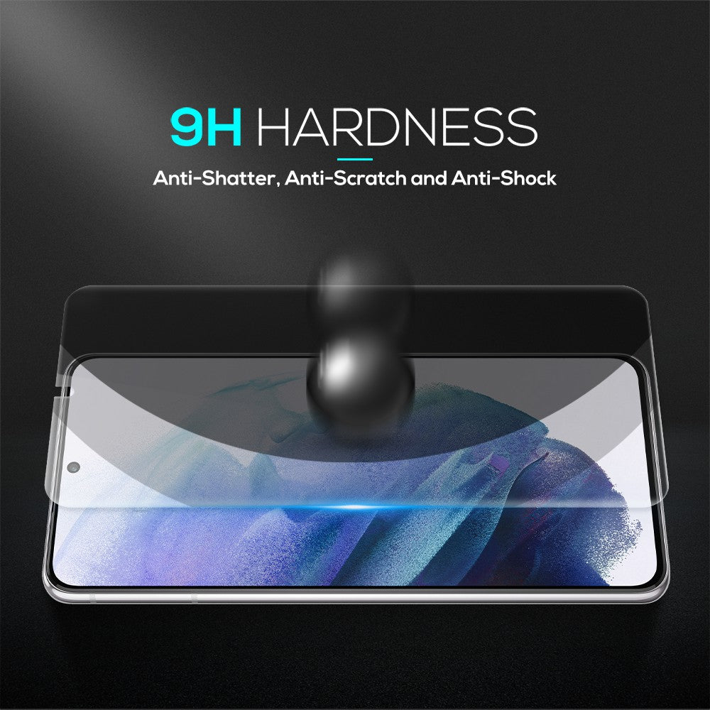 2 PCS Galaxy S21 Plus Screen Protector,Maxshield Tempered Glass Screen Protector