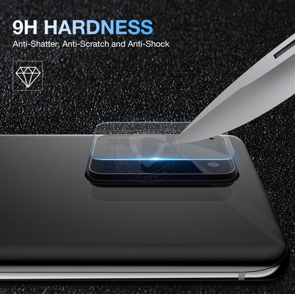 MAXSHIELD Galaxy S20 Camera Lens Tempered Glass Screen Protector