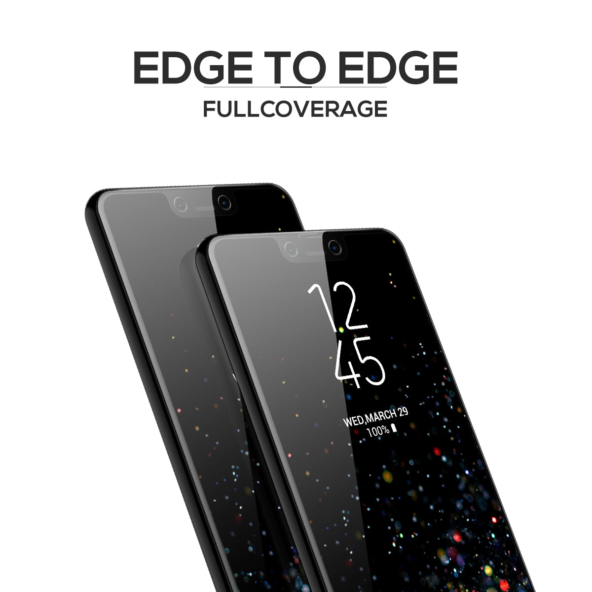 Samsung Galaxy A30 Full Coverage Tempered Glass Film HD Screen Protector