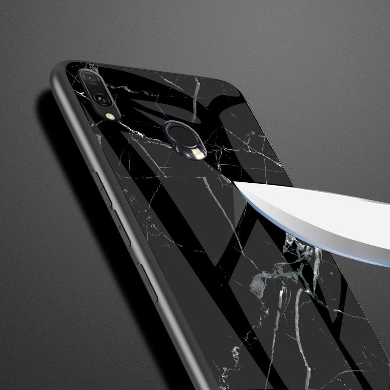 Samsung Galaxy A70 Case Clear Glass Duty Shockproof Slim Cover