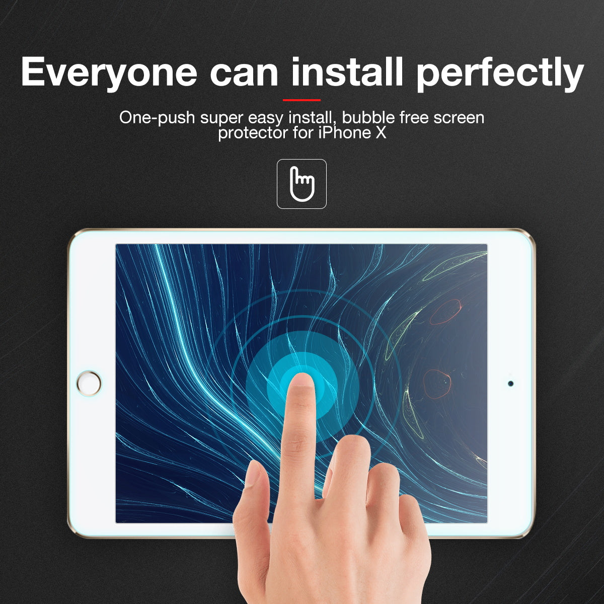 2 X Tempered Glass Screen Protector For Apple  iPad 2 3 4