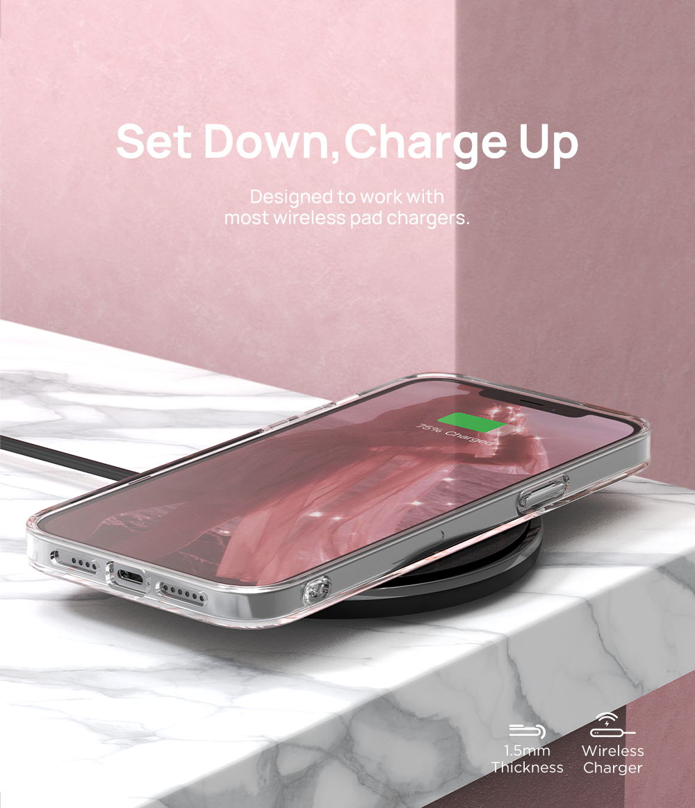 For iPhone 12 Mini 5.4" Case Clear Slim Stylish Marble Shockproof Cover