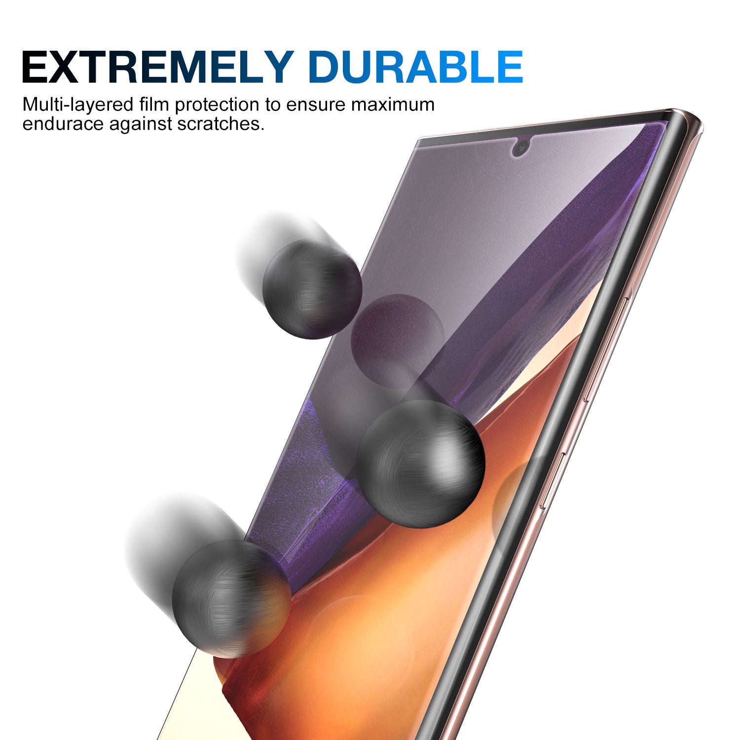 2X GALAXY NOTE 20 4G 5G MAXSHIELD Hydrogel Film Screen Protector