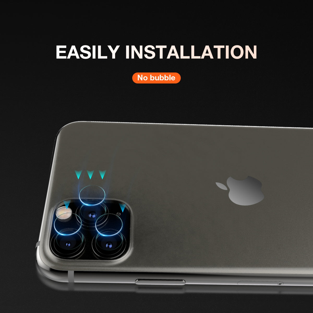 MAXSHIELD iPhone 11 Pro Max Camera Lens Tempered Glass Screen Protector