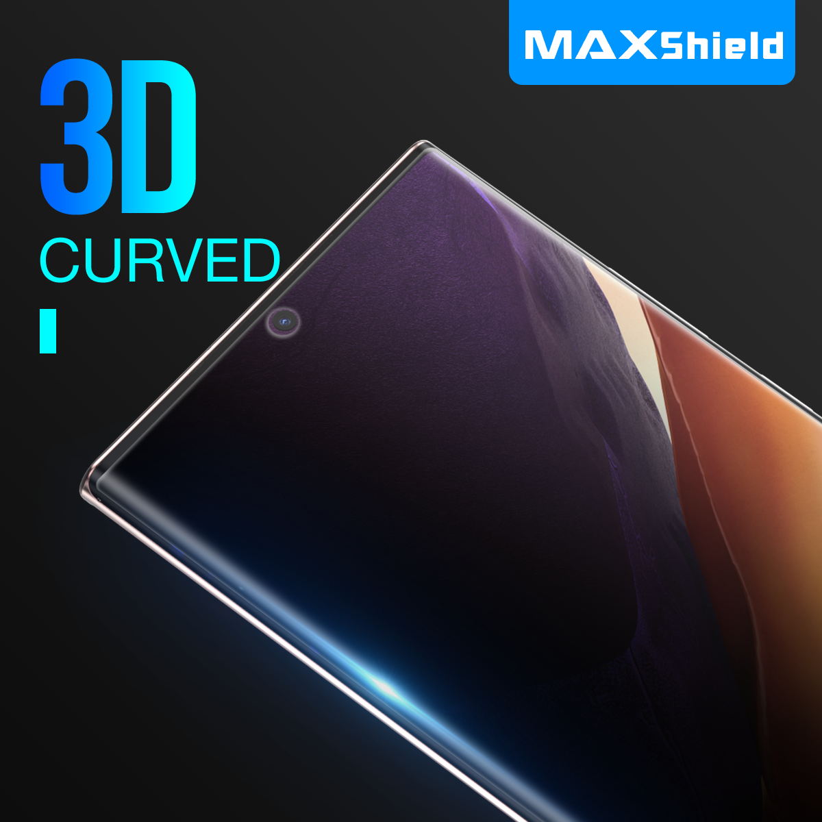 MAXSHIELD Anti Spy Privacy Film Screen Protector For Galaxy Note 20 Ultra 4G 5G