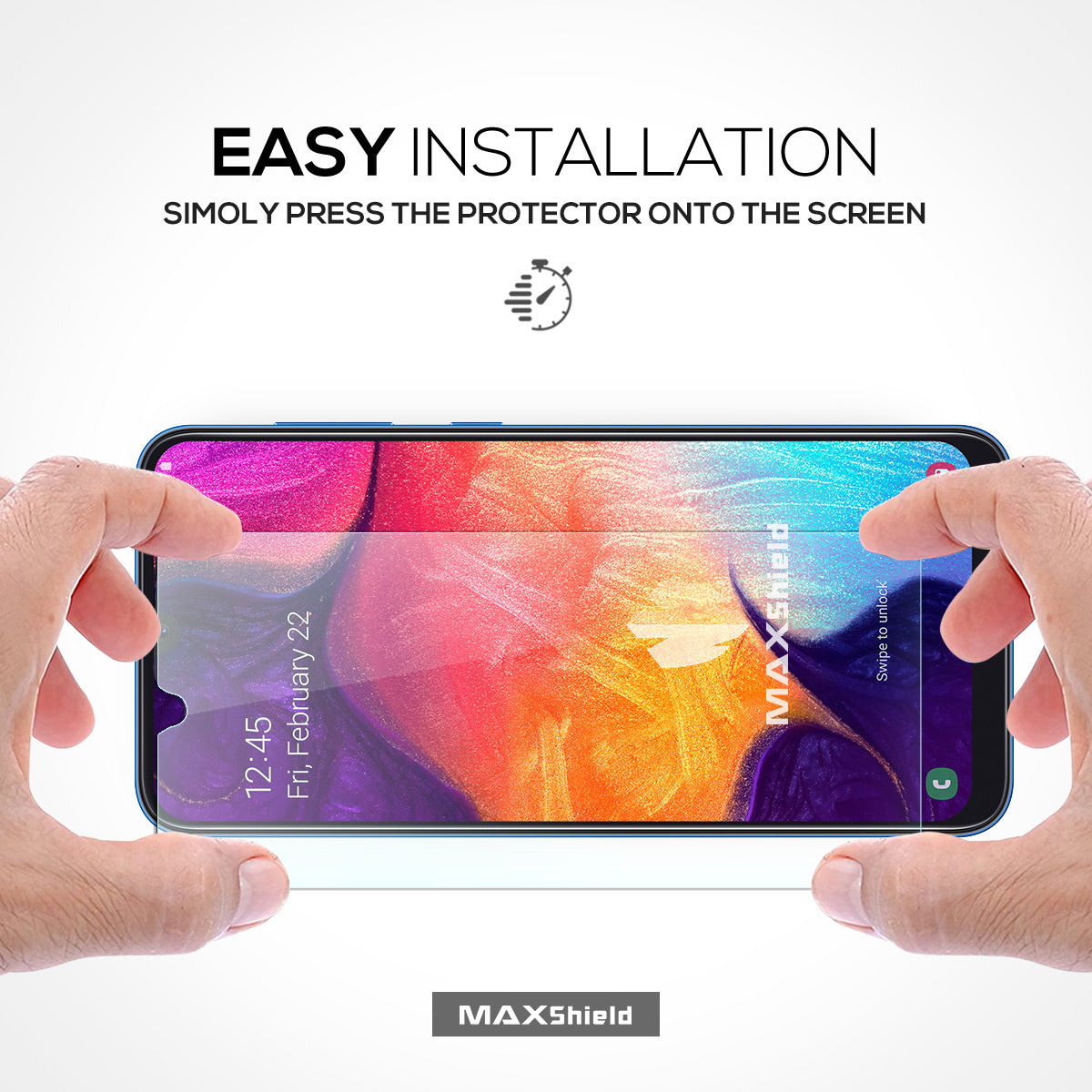 Samsung Galaxy A50 Tempered Glass Screen Protector