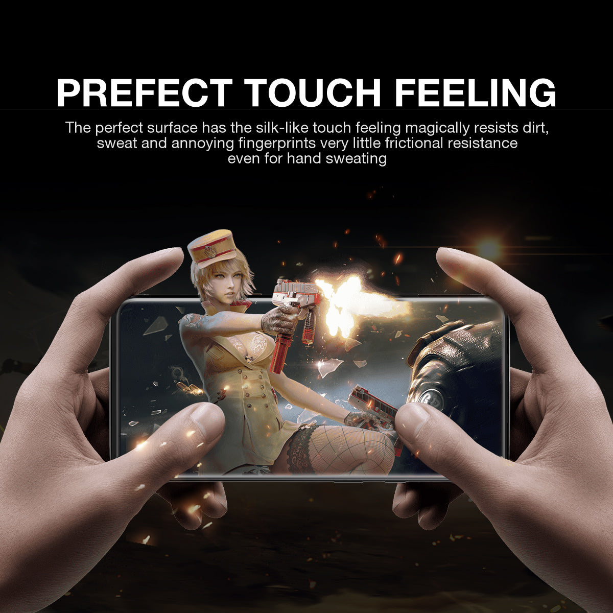 OnePlus 7 Screen Protector, MaxShield HD Aqua Crystal for OnePlus 7