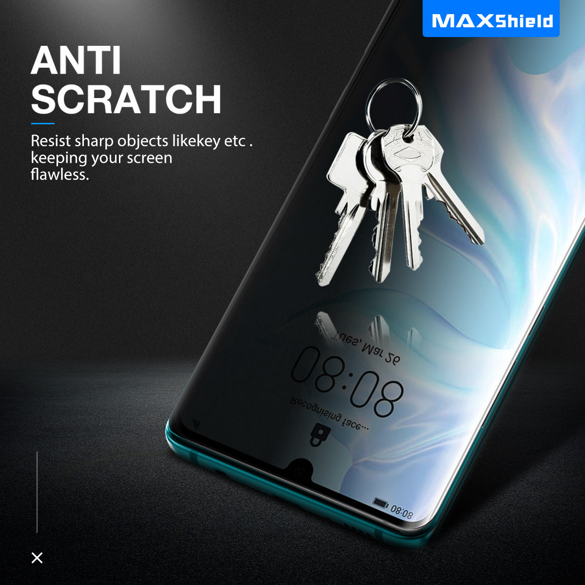 Anti Spy Privacy Film CaseFriendly Screen Protector For Huawei P30 Pro