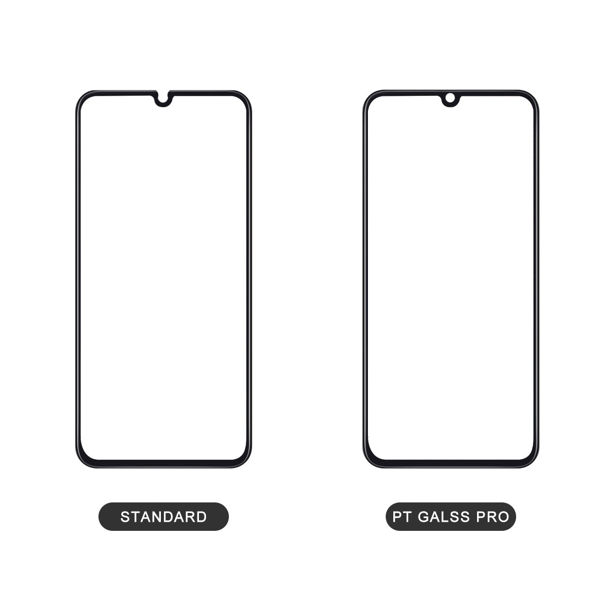 Samsung Galaxy A30 Full Coverage Tempered Glass Film HD Screen Protector