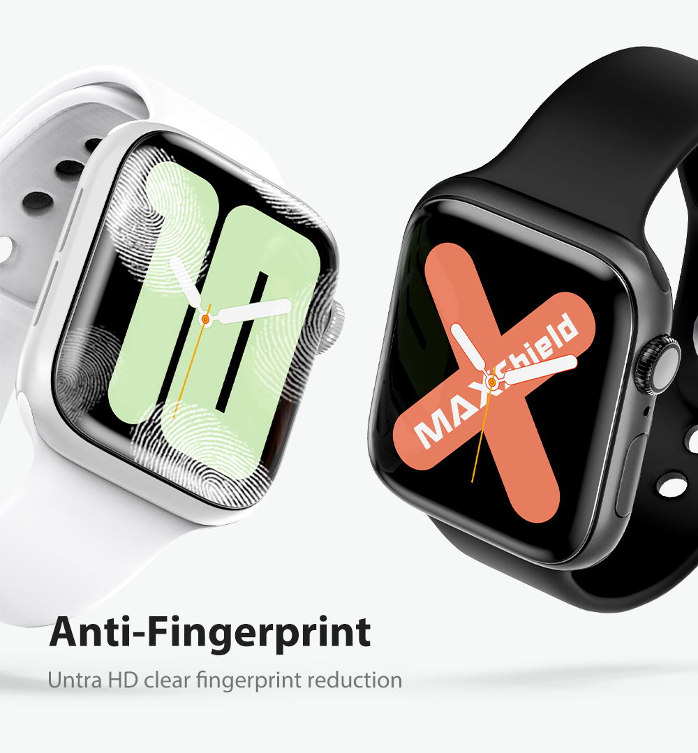 MaxShield Screen Protector for Apple Watch Series 2/3 42mm Full Cover iWatch