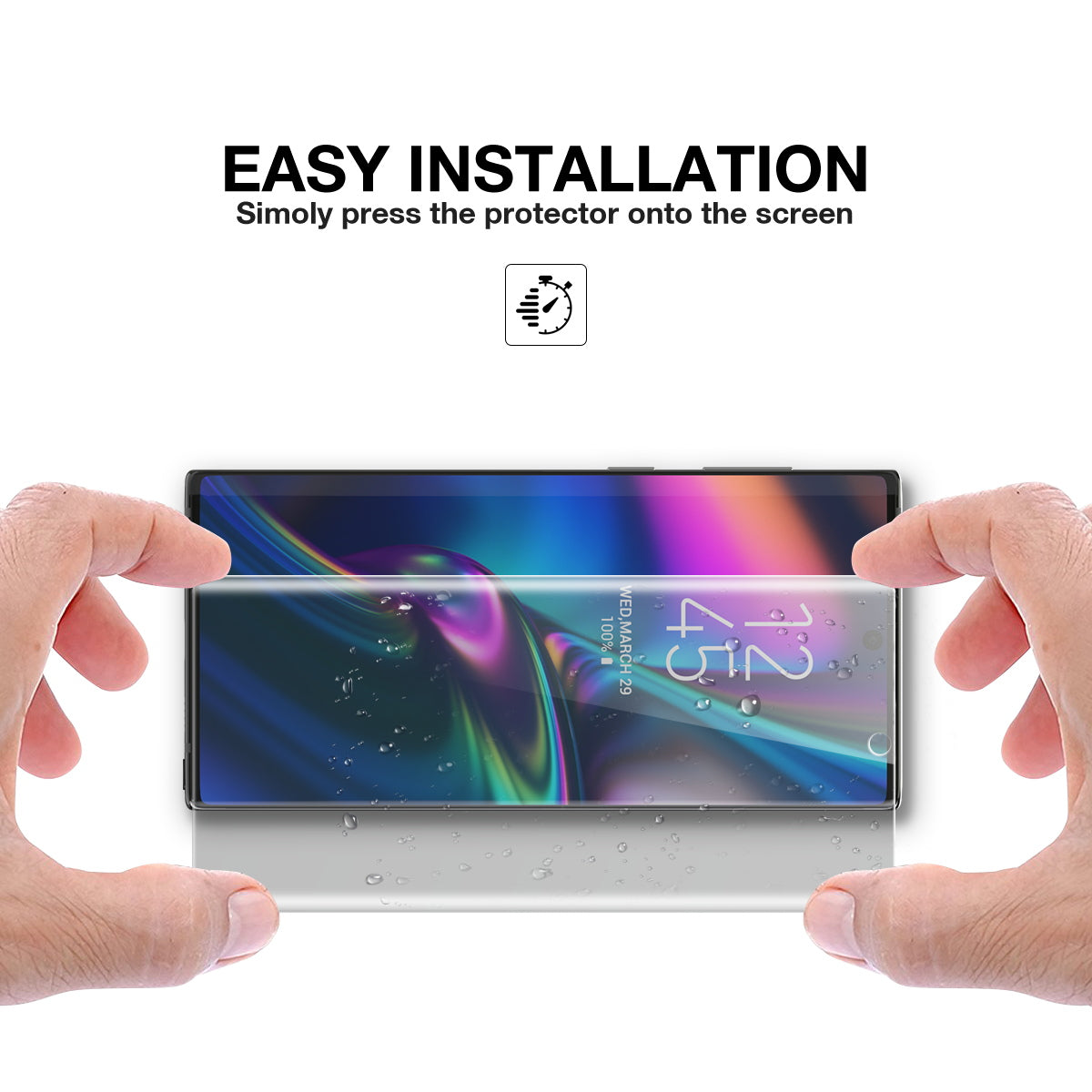 Anti Spy Privacy Film CaseFriendly Screen Protector For Galaxy Note 10 5G