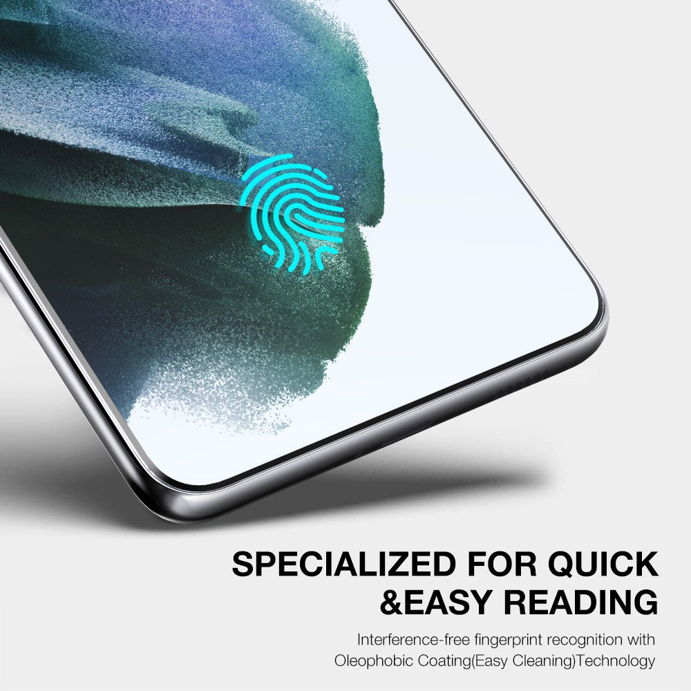 2 PCS Galaxy S21 Plus Screen Protector,Maxshield Tempered Glass Screen Protector