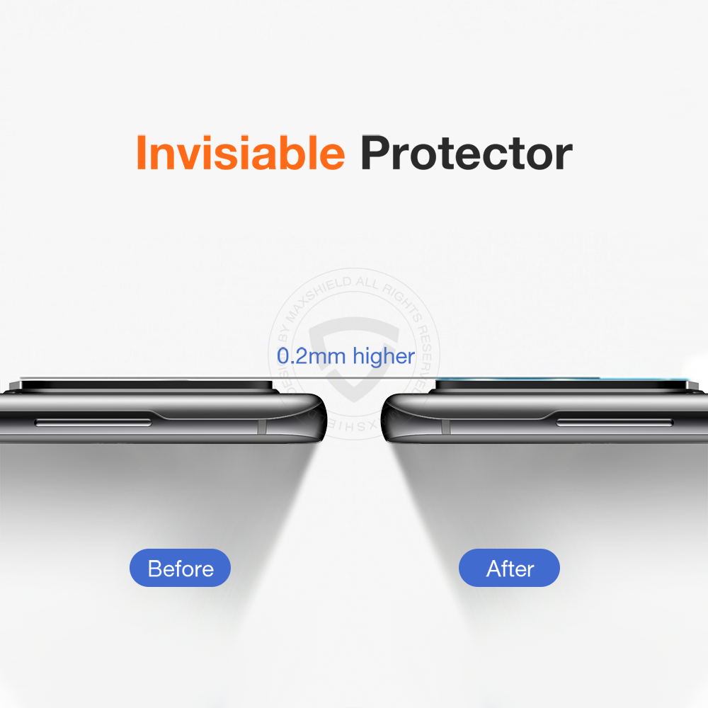 MAXSHIELD Galaxy S20 Ultra Camera Lens Tempered Glass Screen Protector