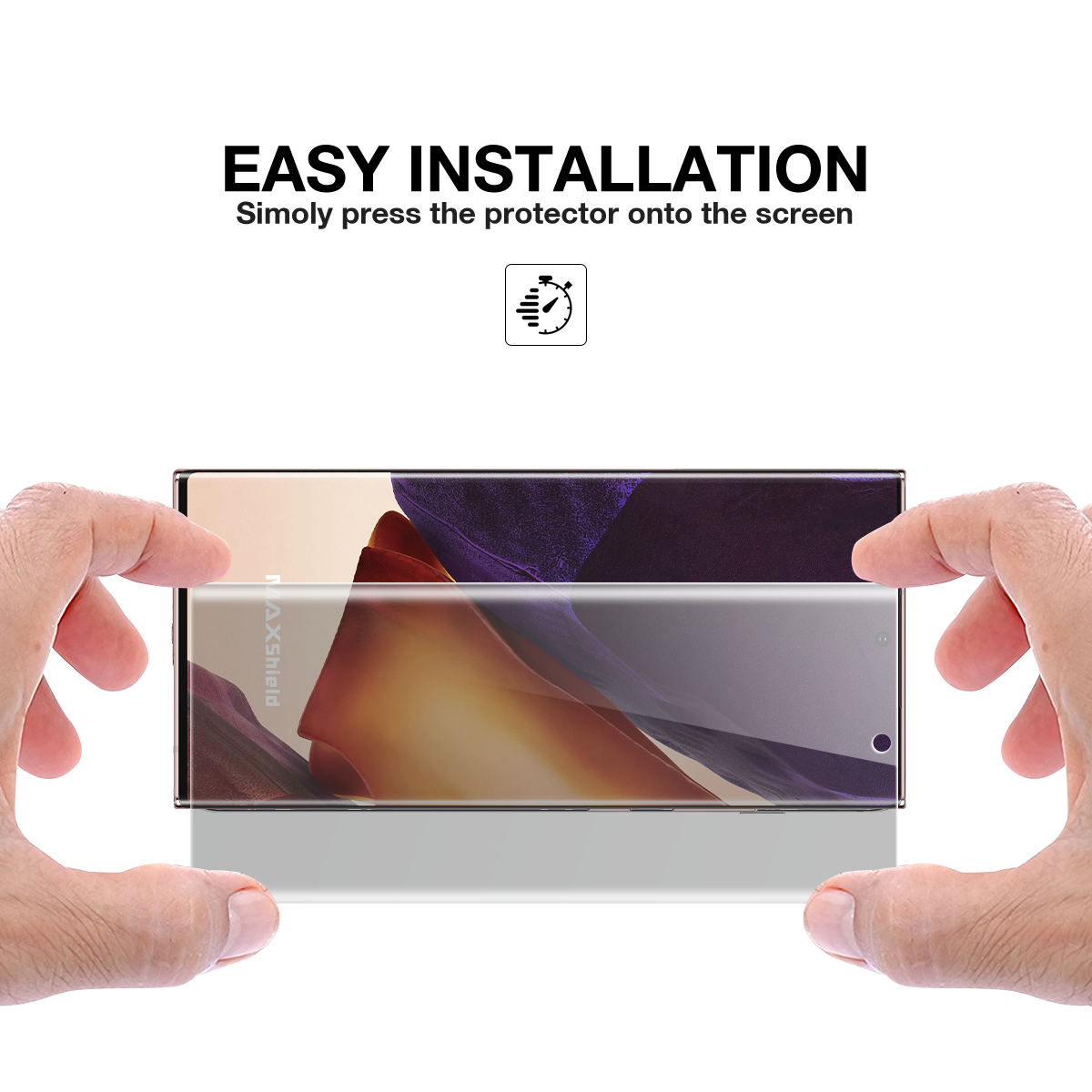 MAXSHIELD Anti Spy Privacy Film Screen Protector For Galaxy Note 20 Ultra 4G 5G