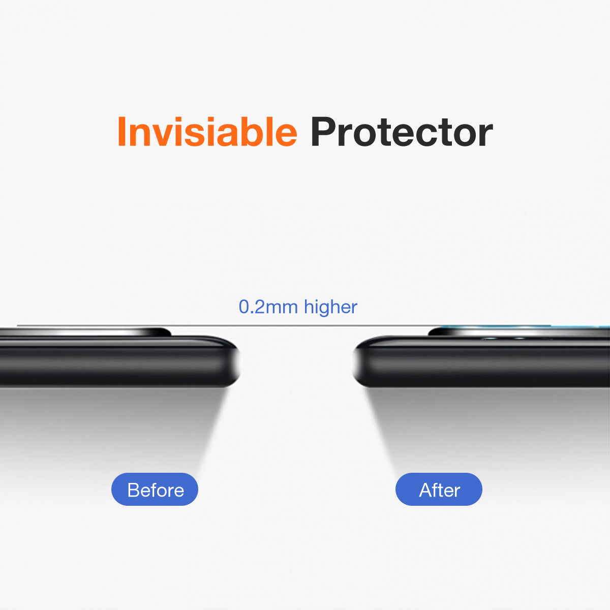 Maxshield 9H Back Camera Tempered Glass Screen Protector for Oneplus 7