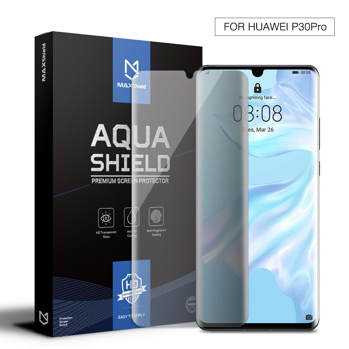 Anti Spy Privacy Film CaseFriendly Screen Protector For Huawei P30 Pro