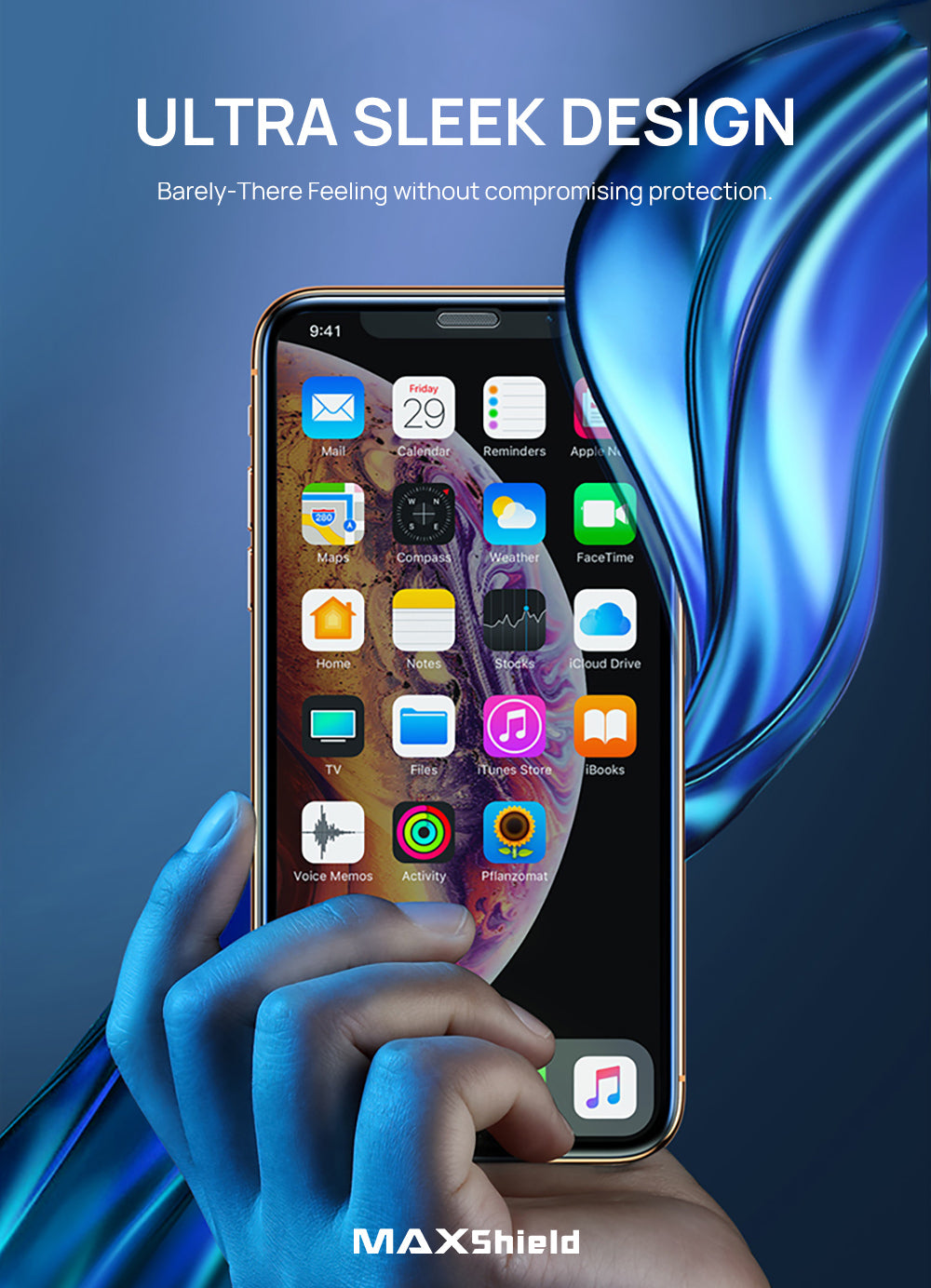 iPhone XR Full Coverage Tempered Glass Screen Protector