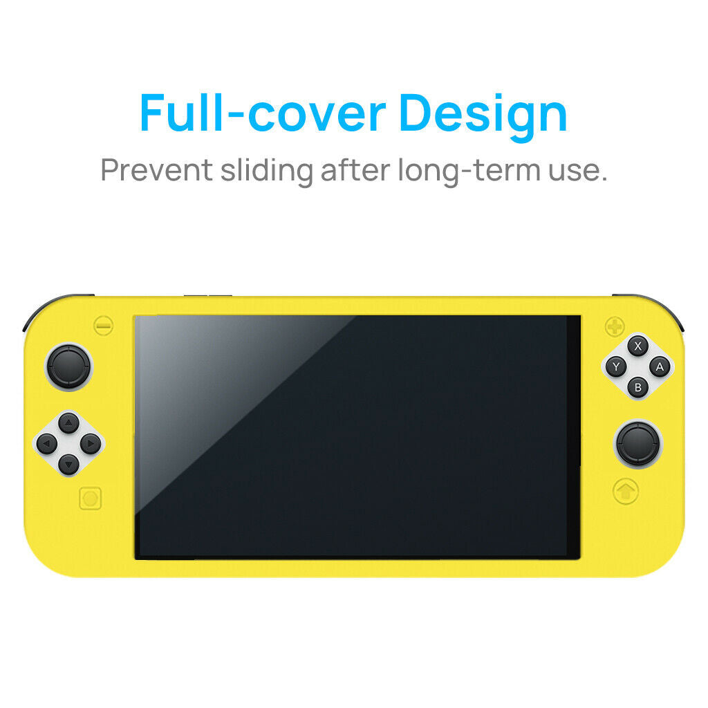 For Switch Nintendo OLED Console Silicone Case Slim Heavy Duty Shockproof Cover