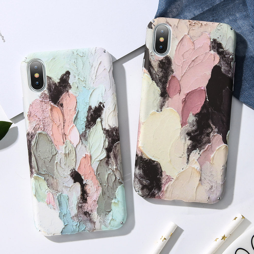 iPhone XS Case Pattern Shockproof Thin Soft Silicone Tough Cover