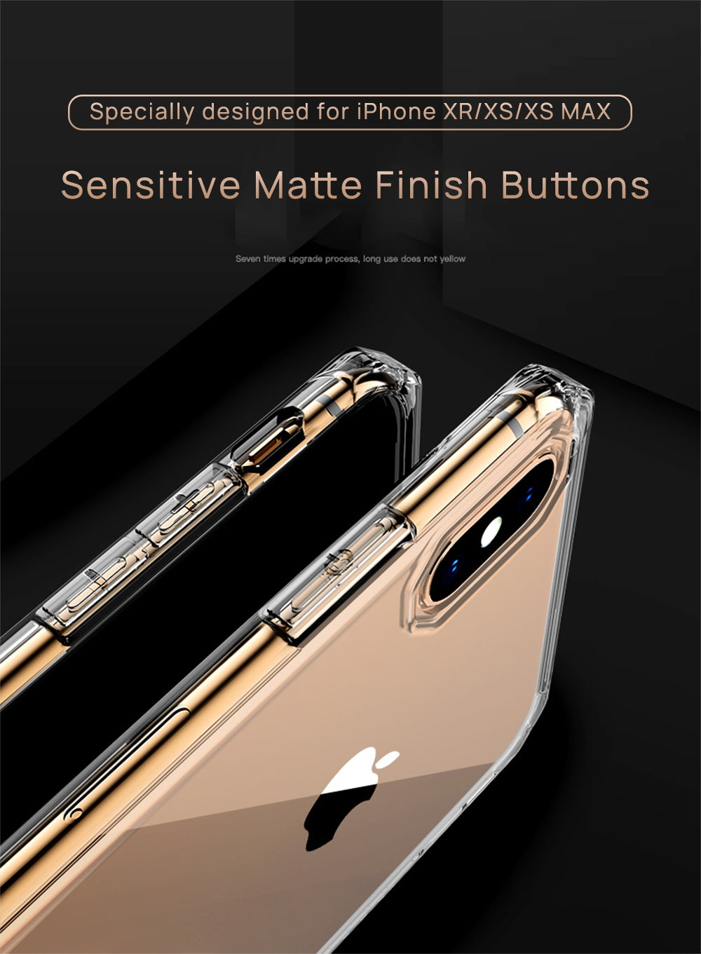 iPhone XS Thin Soft Silicone Case Cover