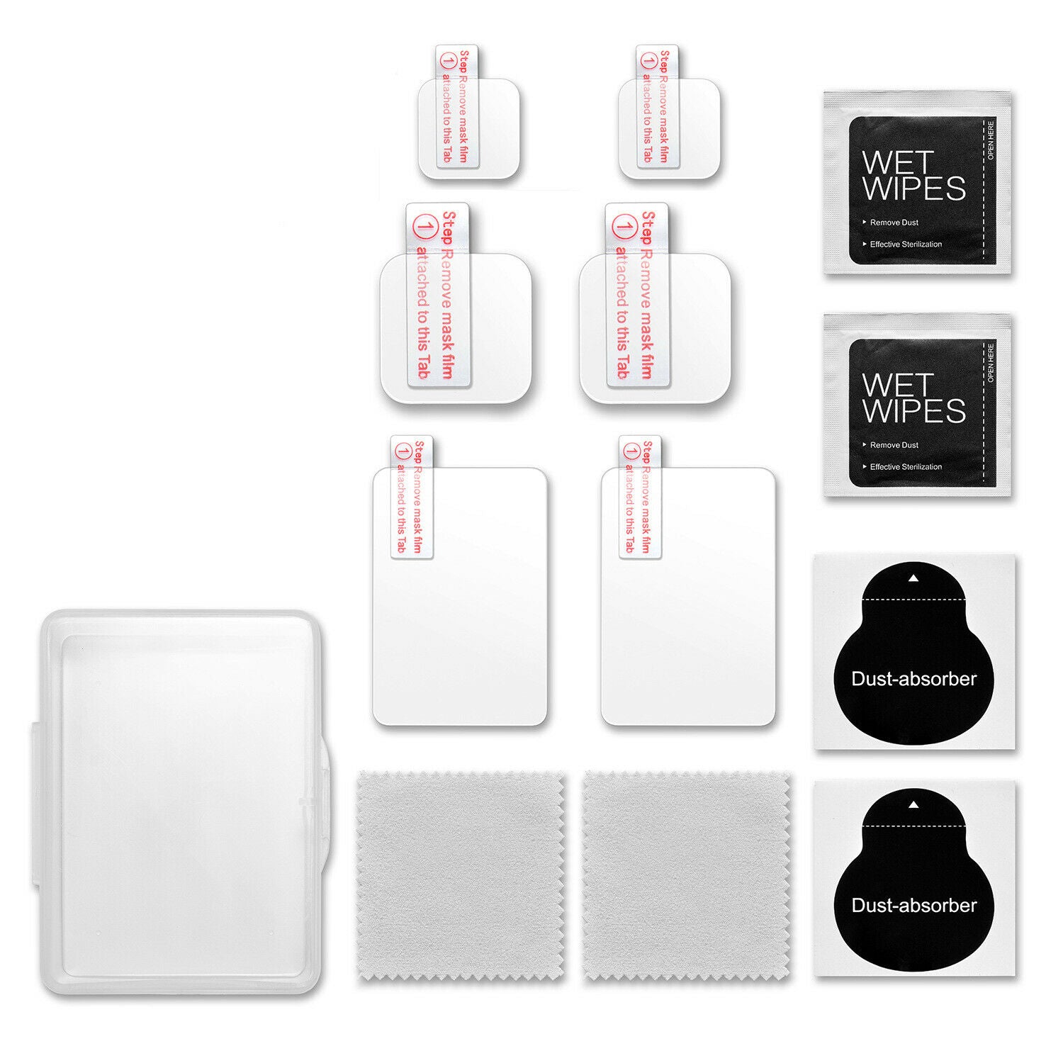 For GoPro Hero 10 9 Black Tempered Glass Camera Lens Screen protector Cover Cap