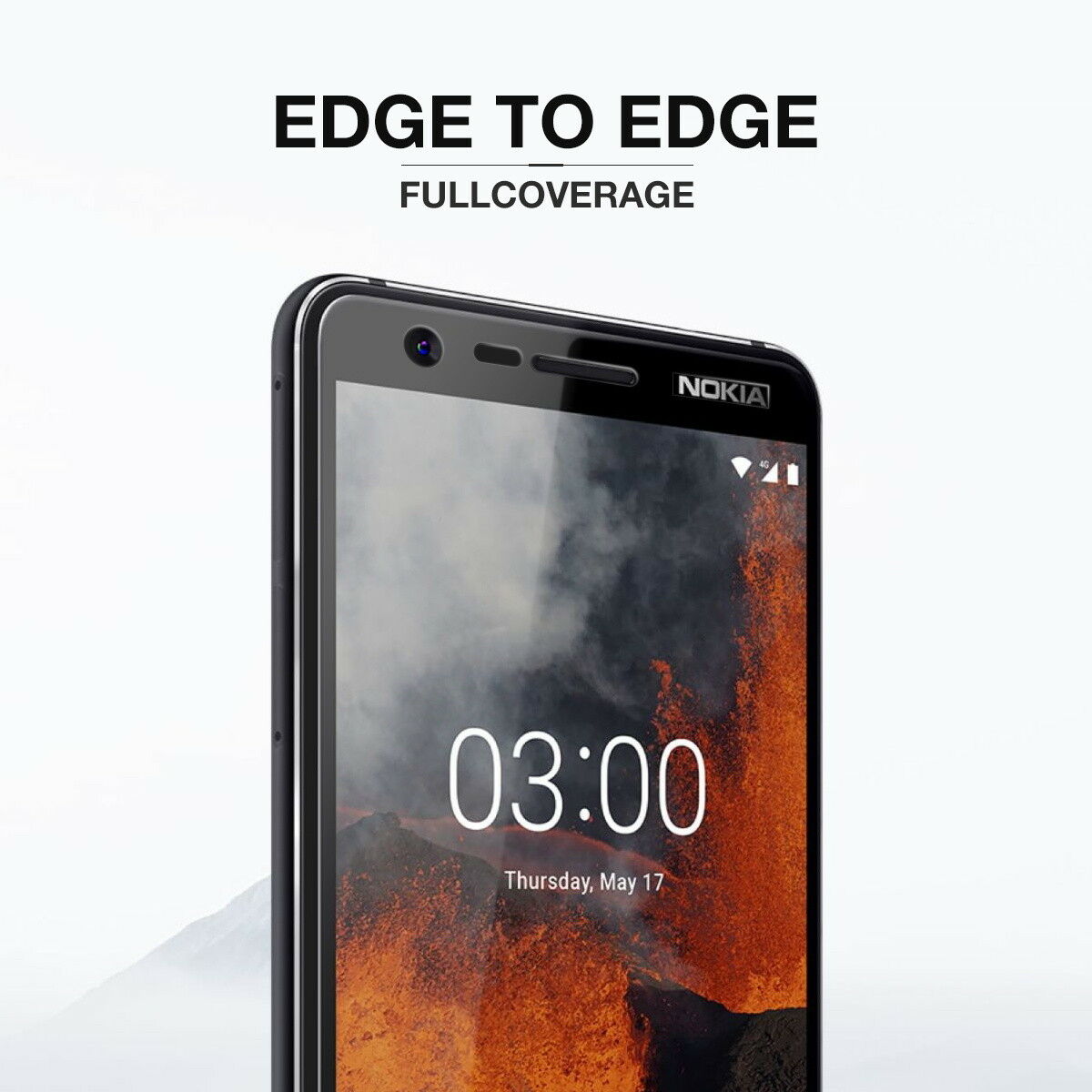 For Nokia 7.2 Full Coverage Tempered Glass Screen Protector