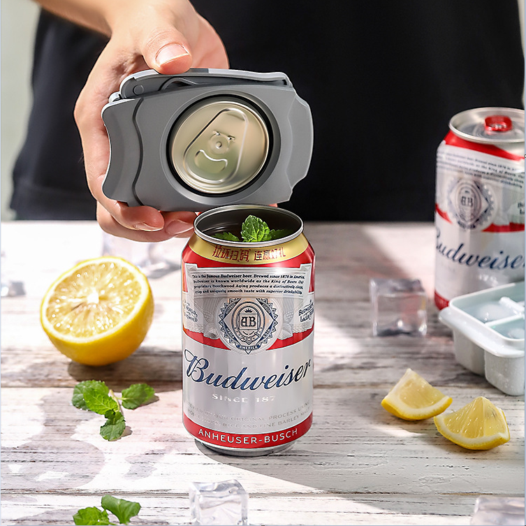 Beer Can Opener Topless Bottle Drink Opened Cola Juice Party Tool Kitchen Jar