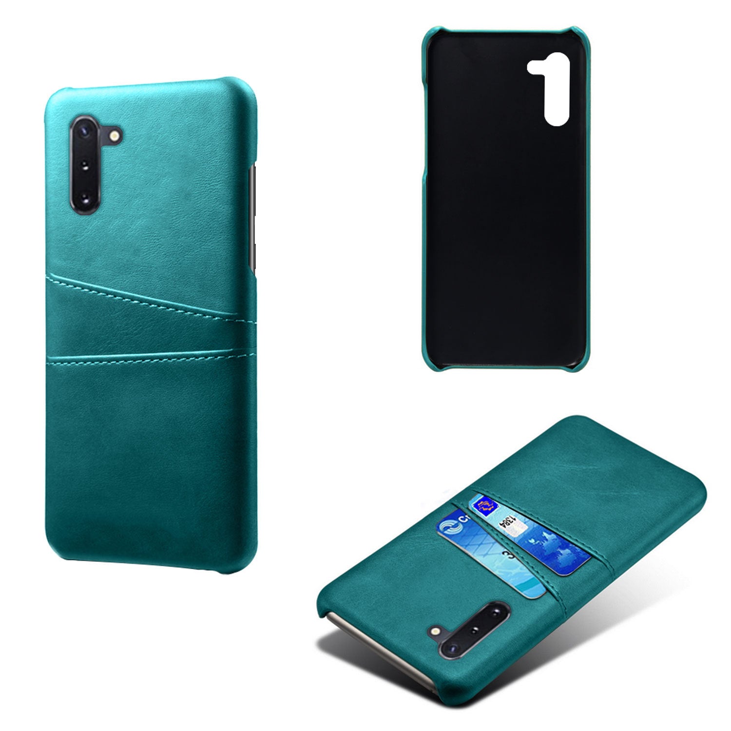 For Samsung Galaxy Note 10 Leather Cards Wallet Case Cover