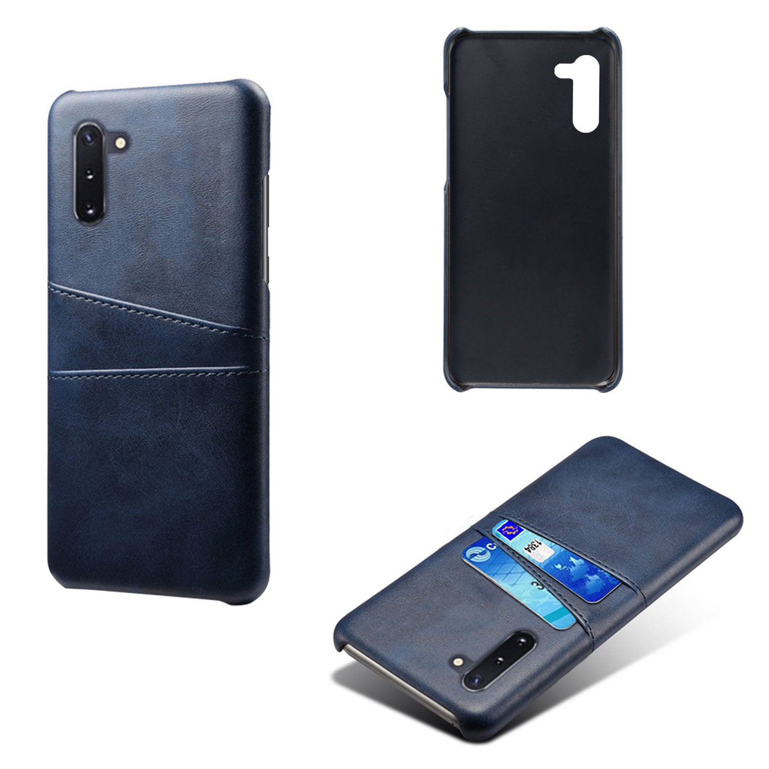 For Samsung Galaxy Note 10 Leather Cards Wallet Case Cover