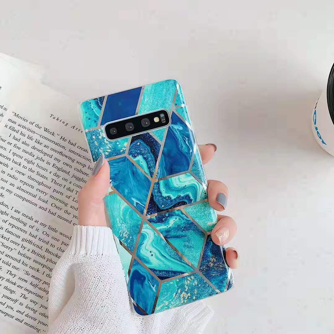 Samsung Galaxy S10 Marble Silicone TPU Soft Back Case Cover