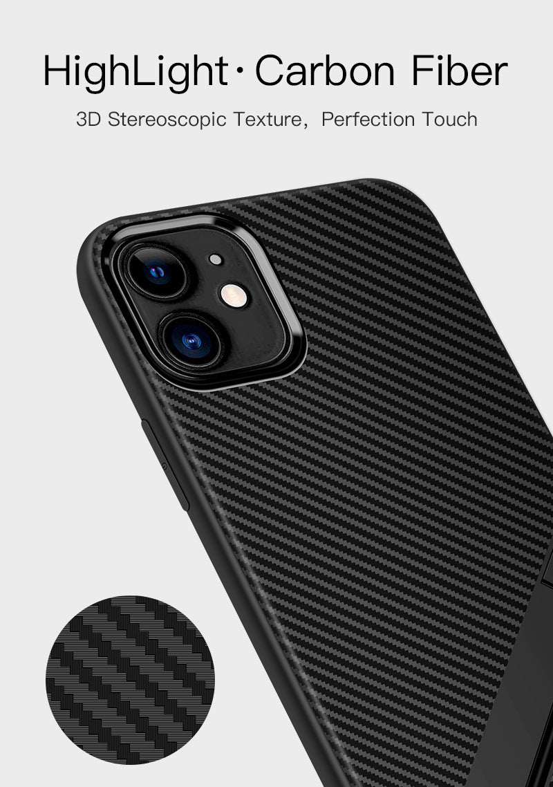 Origami PU Leather Stand Shockproof Sim Case for iPhone XR