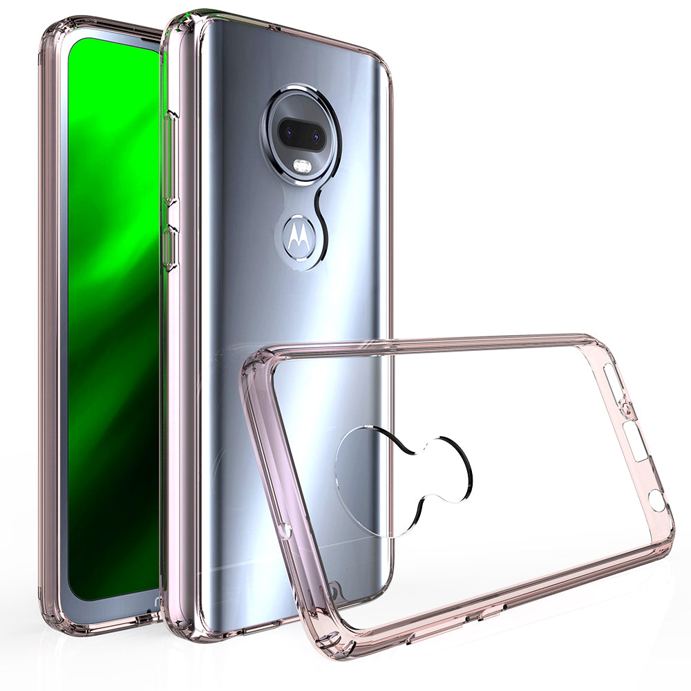 Moto G7 Case, Maxshield Rugged Armor Ultra Clear Cover for Motorola