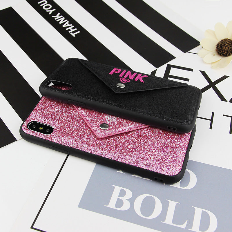 iPhone 11 Bling Shockproof Wallet Stand Card Soft Case Cover