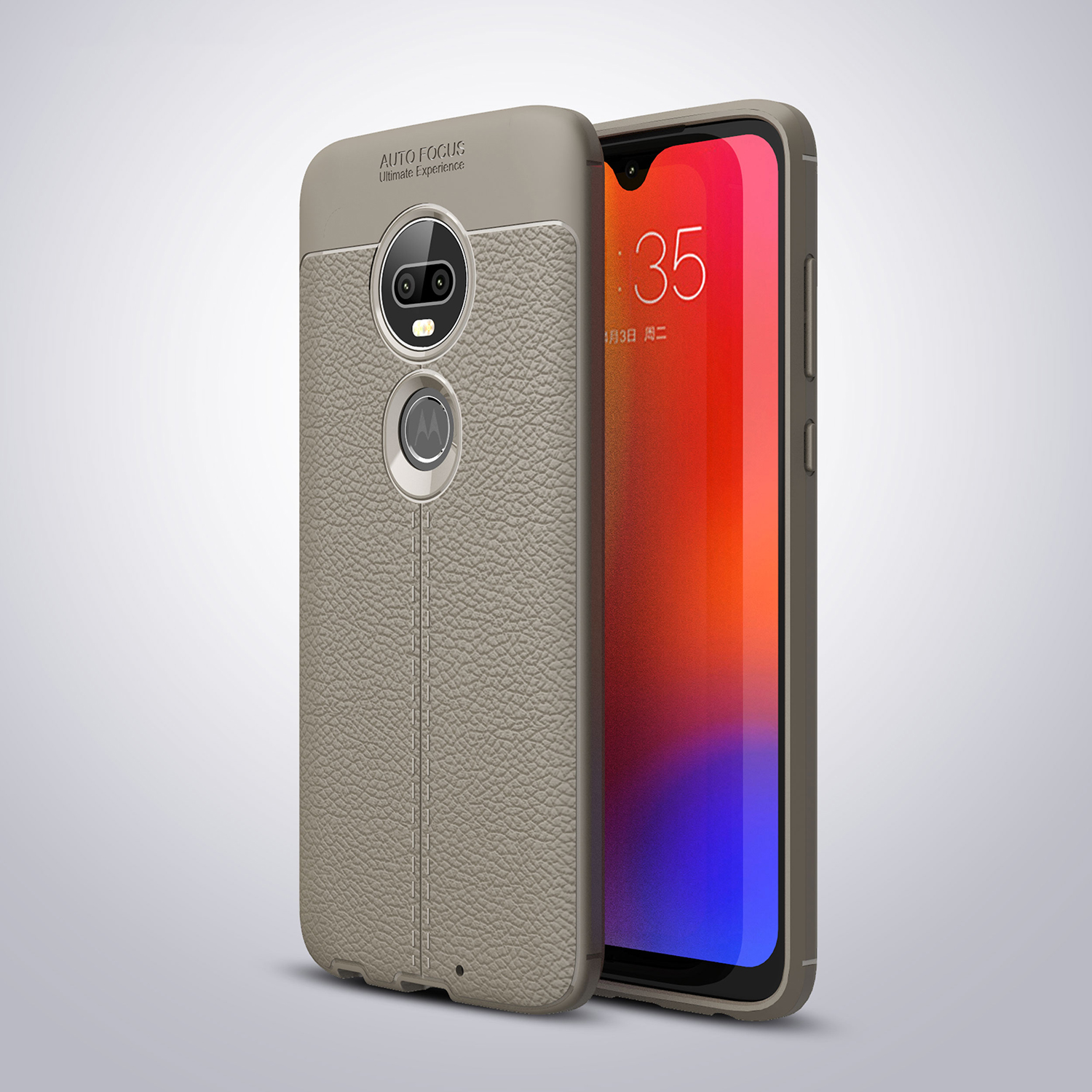 Motorola Moto G6 Play  Carbon Fiber Case Cover