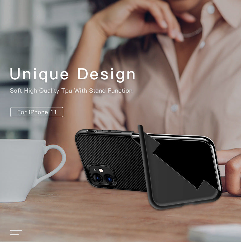 Origami PU Leather Stand Shockproof Sim Case for iPhone XS MAX