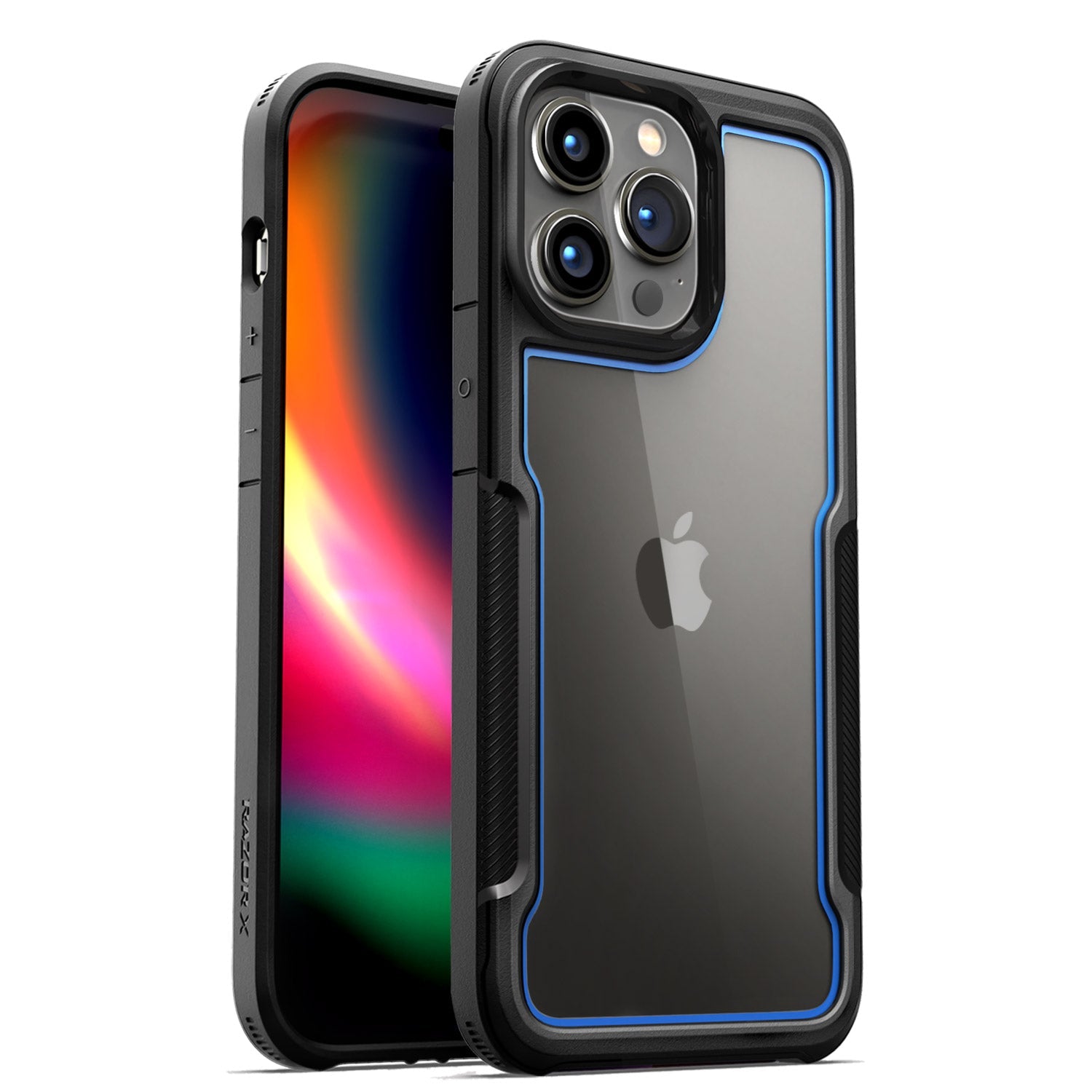 MAXSHIELD For iPhone 14 Pro 6.1inch Case，Heavy Duty Shockproof Clear Slim Clear Hard Case Cover