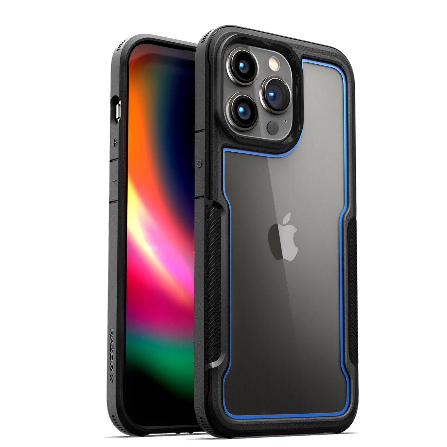 MAXSHIELD For iPhone 14 Plus Case，Heavy Duty Shockproof Clear Slim Clear Hard Case Cover