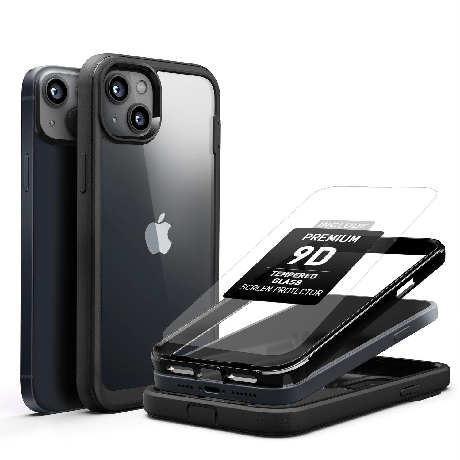 VERTECH For iPhone 14 Series Shockproof Heavy Duty Full-body Slim Case Cover