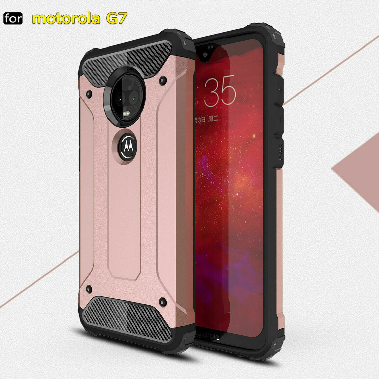 Motorola Moto G5s Case, Rugged Heavy Duty Case Cover